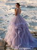 Свадебное платье Violet. Силуэт Пышное, А-силуэт. Цвет Лавандовый / Фиолетовый. Вид 2