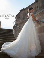 Свадебное платье Anais. Силуэт А-силуэт. Цвет Белый / Молочный. Вид 2