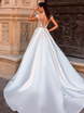 Свадебное платье Diana. Силуэт А-силуэт. Цвет Белый / Молочный, Айвори / Капучино. Вид 2
