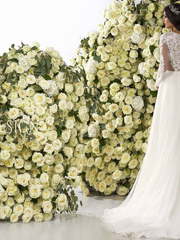 Свадебное платье Emilia. Силуэт А-силуэт, Прямое. Цвет Белый / Молочный. Вид 2