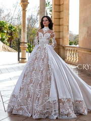 Свадебное платье Alikant. Силуэт Пышное, А-силуэт. Цвет Белый / Молочный, Айвори / Капучино. Вид 1