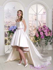 Свадебное платье Нью-Йорк. Силуэт А-силуэт. Цвет Белый / Молочный. Вид 2