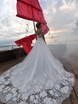 Свадебное платье Mayflower. Силуэт А-силуэт. Цвет Белый / Молочный. Вид 2