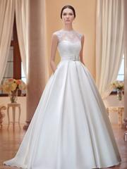 Свадебное платье Alma. Силуэт Пышное, А-силуэт. Цвет Белый / Молочный. Вид 1