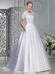 Свадебное платье Azalia. Силуэт Пышное, А-силуэт. Цвет Белый / Молочный. Вид 1