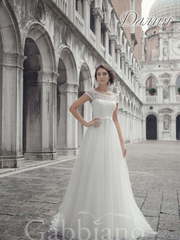 Свадебное платье Далия. Силуэт А-силуэт. Цвет Белый / Молочный. Вид 1