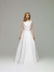 Свадебное платье Mia. Силуэт А-силуэт. Цвет Белый / Молочный. Вид 1