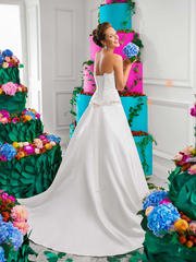 Свадебное платье Flambe. Силуэт А-силуэт. Цвет Белый / Молочный. Вид 2