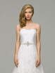 Свадебное платье Chantilly 8. Силуэт А-силуэт. Цвет Белый / Молочный. Вид 3