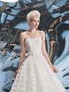 Свадебное платье Sfera. Силуэт А-силуэт. Цвет Белый / Молочный. Вид 3
