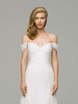 Свадебное платье Chantilly 4. Силуэт А-силуэт. Цвет Белый / Молочный. Вид 3