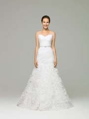 Свадебное платье Aurika. Силуэт А-силуэт. Цвет Белый / Молочный. Вид 1