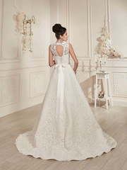 Свадебное платье Медисон. Силуэт А-силуэт. Цвет Белый / Молочный. Вид 2