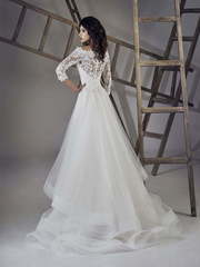 Свадебное платье Odelissa. Силуэт А-силуэт, Рыбка. Цвет Белый / Молочный. Вид 2