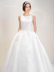 Свадебное платье 7017. Силуэт Пышное, А-силуэт. Цвет Белый / Молочный. Вид 1