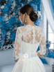 Свадебное платье Lelia. Силуэт А-силуэт. Цвет Белый / Молочный. Вид 3
