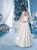 Свадебное платье Lelia. Силуэт А-силуэт. Цвет Белый / Молочный. Вид 5