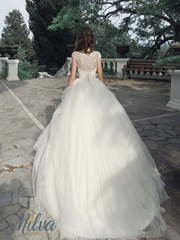 Свадебное платье Санрайз. Силуэт Пышное, А-силуэт. Цвет Белый / Молочный. Вид 2