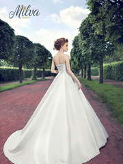 Свадебное платье Верди. Силуэт Пышное, А-силуэт. Цвет Белый / Молочный. Вид 2