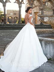 Свадебное платье Nesta. Силуэт Пышное, А-силуэт. Цвет Белый / Молочный. Вид 2