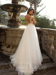 Свадебное платье Nilay. Силуэт А-силуэт. Цвет Белый / Молочный. Вид 2