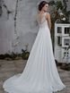 Свадебное платье Idelle. Силуэт А-силуэт. Цвет Белый / Молочный. Вид 2