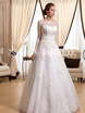 Свадебное платье Donatella. Силуэт А-силуэт. Цвет Белый / Молочный. Вид 1