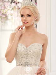 Свадебное платье Kortny. Силуэт Пышное, А-силуэт. Цвет Белый / Молочный, Айвори / Капучино. Вид 2