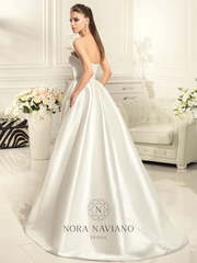 Свадебное платье Anna. Силуэт А-силуэт, Рыбка. Цвет Белый / Молочный. Вид 2