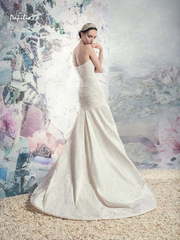 Свадебное платье Ганг. Силуэт А-силуэт. Цвет Белый / Молочный. Вид 2