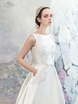 Свадебное платье Альстер. Силуэт А-силуэт. Цвет Белый / Молочный. Вид 2