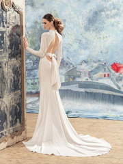 Свадебное платье  Кардинал. Силуэт А-силуэт, Прямое. Цвет Белый / Молочный. Вид 2