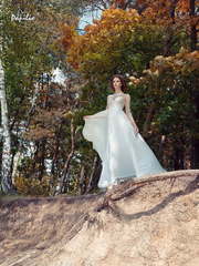 Свадебное платье Малюр. Силуэт А-силуэт. Цвет Белый / Молочный, Айвори / Капучино. Вид 2