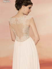 Свадебное платье Нектария. Силуэт А-силуэт, Прямое. Цвет Белый / Молочный. Вид 2