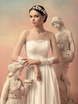 Свадебное платье Саломея. Силуэт А-силуэт, Прямое. Цвет Белый / Молочный. Вид 2