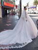 Свадебное платье Salma. Силуэт Пышное, А-силуэт. Цвет оттенки Розового. Вид 2