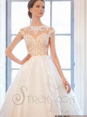 Свадебное платье Дольче. Силуэт Пышное, А-силуэт. Цвет Белый / Молочный. Вид 1