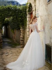 Свадебное платье Diana. Силуэт Пышное, А-силуэт. Цвет Белый / Молочный. Вид 2