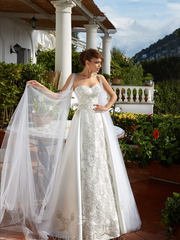 Свадебное платье Gabriella. Силуэт А-силуэт. Цвет Белый / Молочный. Вид 1