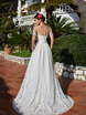 Свадебное платье Tereza. Силуэт А-силуэт. Цвет Белый / Молочный. Вид 2
