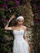 Свадебное платье Tereza. Силуэт А-силуэт. Цвет Белый / Молочный. Вид 3