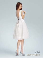 Свадебное платье Софи. Силуэт А-силуэт. Цвет Белый / Молочный. Вид 2