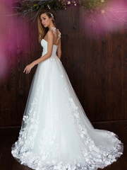 Свадебное платье Passionate Gerbera. Силуэт А-силуэт. Цвет Белый / Молочный. Вид 2