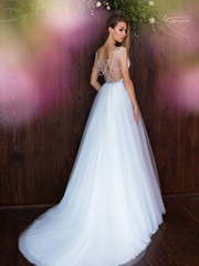 Свадебное платье Heavenly Delphinium. Силуэт А-силуэт. Цвет Белый / Молочный. Вид 2