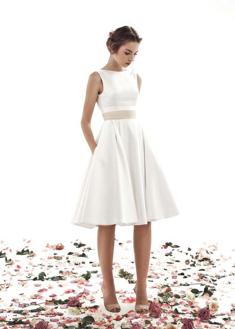 Свадебное платье Голди. Силуэт А-силуэт. Цвет Белый / Молочный, Черный. Вид 1