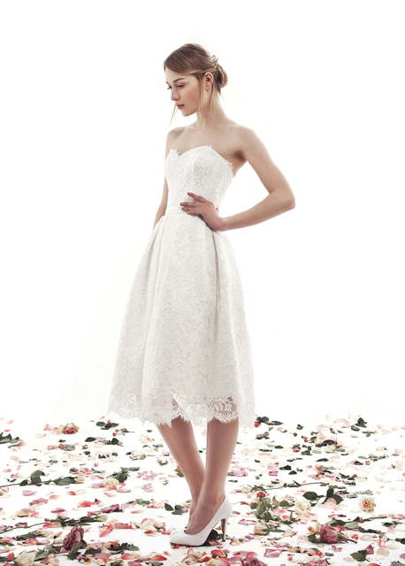 Свадебное платье Syu. Силуэт А-силуэт. Цвет Белый / Молочный. Вид 1
