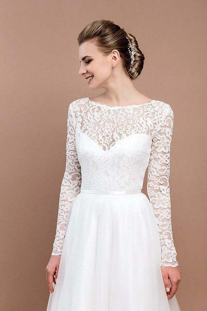 Свадебное платье Роскошный Букет. Силуэт А-силуэт, Прямое. Цвет Белый / Молочный. Вид 3