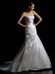 Свадебное платье Balarus. Силуэт А-силуэт, Рыбка. Цвет Белый / Молочный. Вид 1