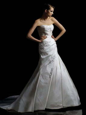 Свадебное платье Balarus. Силуэт А-силуэт, Рыбка. Цвет Белый / Молочный. Вид 1