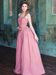 Свадебное платье Crisanti. Силуэт А-силуэт. Цвет оттенки Розового. Вид 2